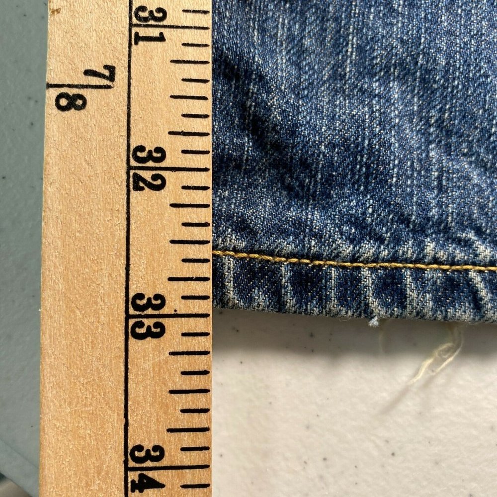 Old Navy Straight Men's Size 36 X 34 Denim Jeans - Picture 9 of 9